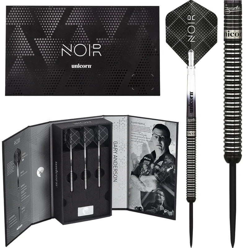 UNICORN WC DELUXE
STEEL TIP - GARY ANDERSON - NOIR