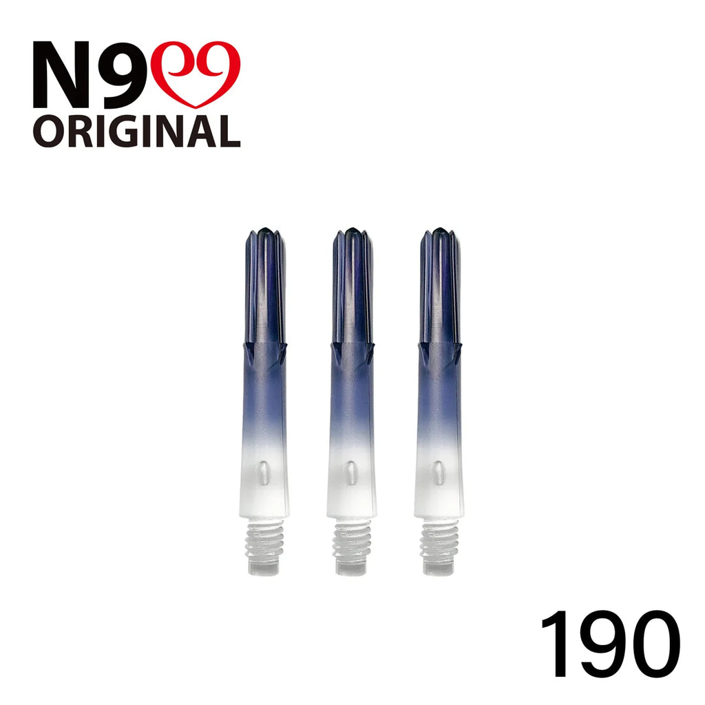 L-STYLE L-SHAFT N9 LOCKED STRAIGHT DART SHAFTS CLEAR GRADIENT