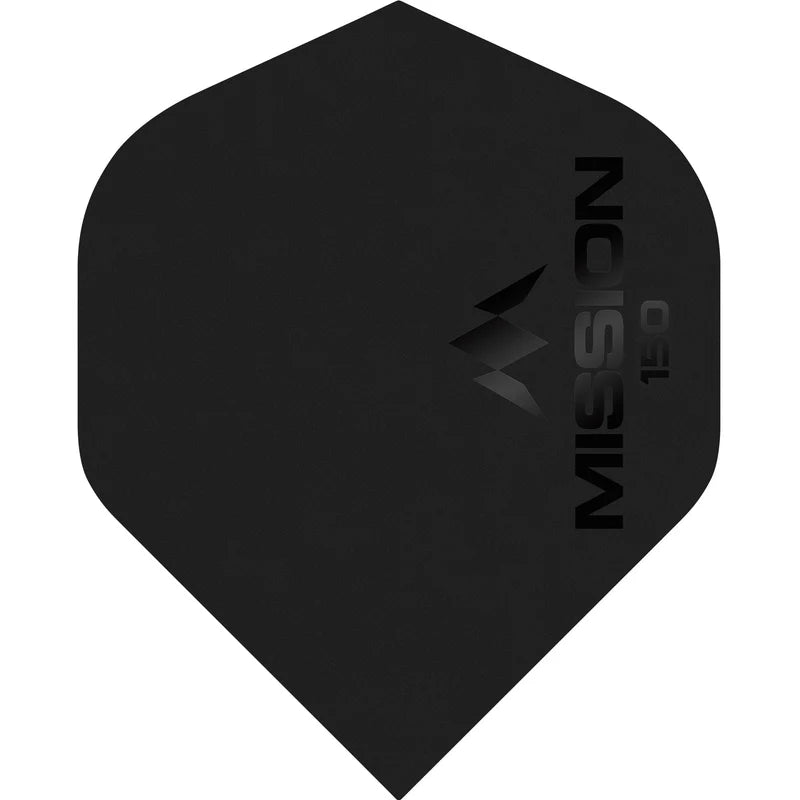 MISSION LOGO 150 DART FLIGHTS
150 MICRON - NO2 - STD - MATT