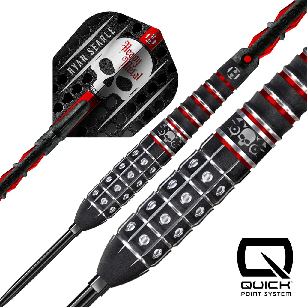 HARROWS RYAN SEARLE SERIES 3 90% TUNGSTEN QP STEEL TIP DARTS