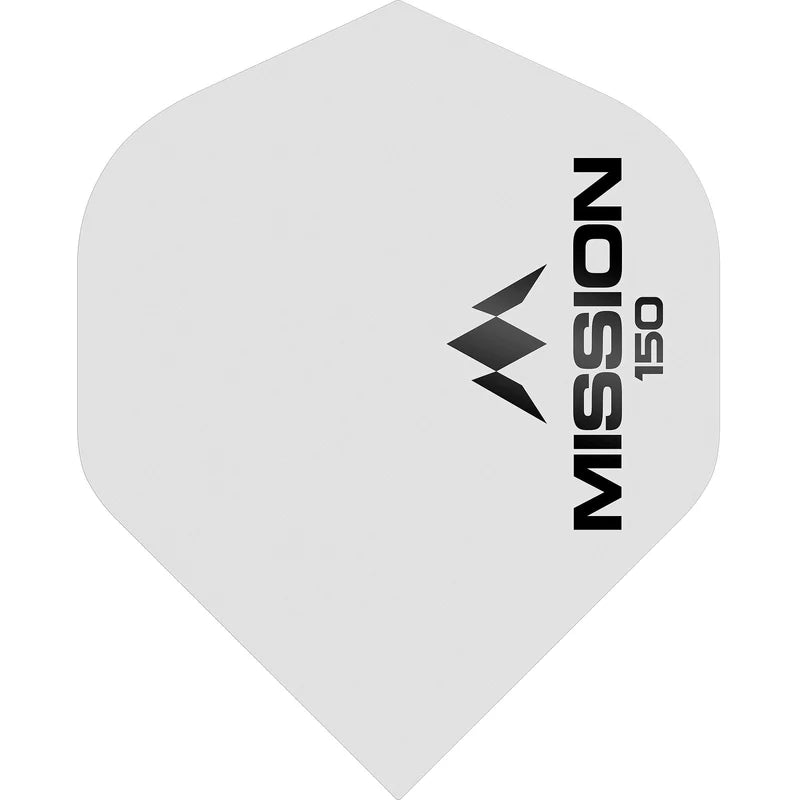 MISSION LOGO 150 DART FLIGHTS
150 MICRON - NO2 - STD - MATT