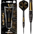 MISSION CRYPT DARTS
STEEL TIP - M1 - BLACK & GOLD