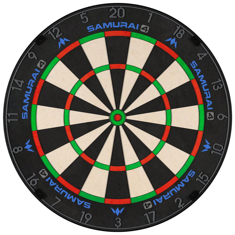 MISSION SAMURAI 4 DARTBOARD
PROFESSIONAL - KNIFE WIRE - GRAPHITE GREY