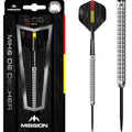 MISSION MIKE DE DECKER DARTS
STEEL TIP - 95% TUNGSTEN - SILVER