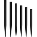MISSION GLIDE DART POINTS SPARE POINTS - PLAIN - BLACK