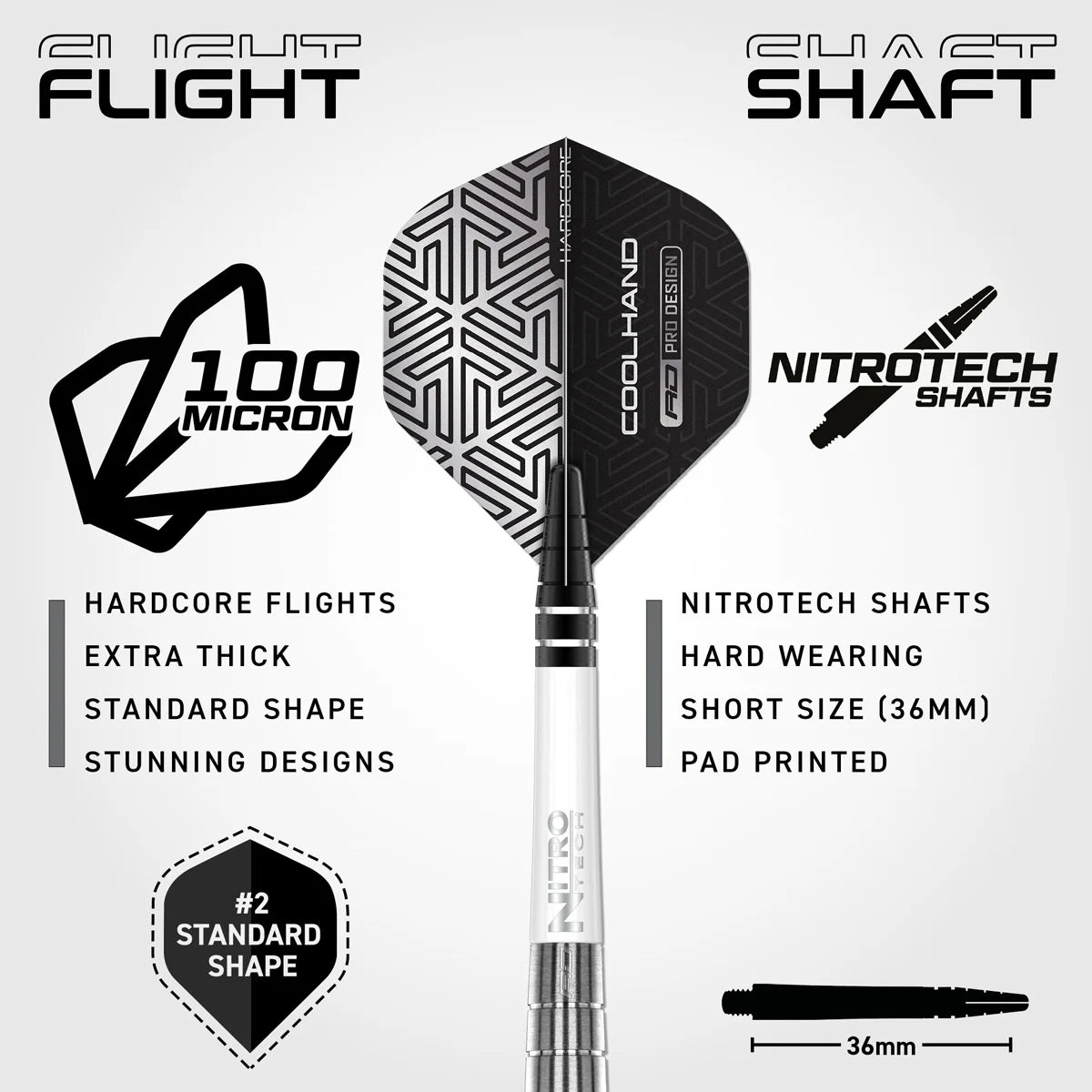 LUKE HUMPHRIES TX1 90% TUNGSTEN STEEL TIP DARTS BY RED DRAGON