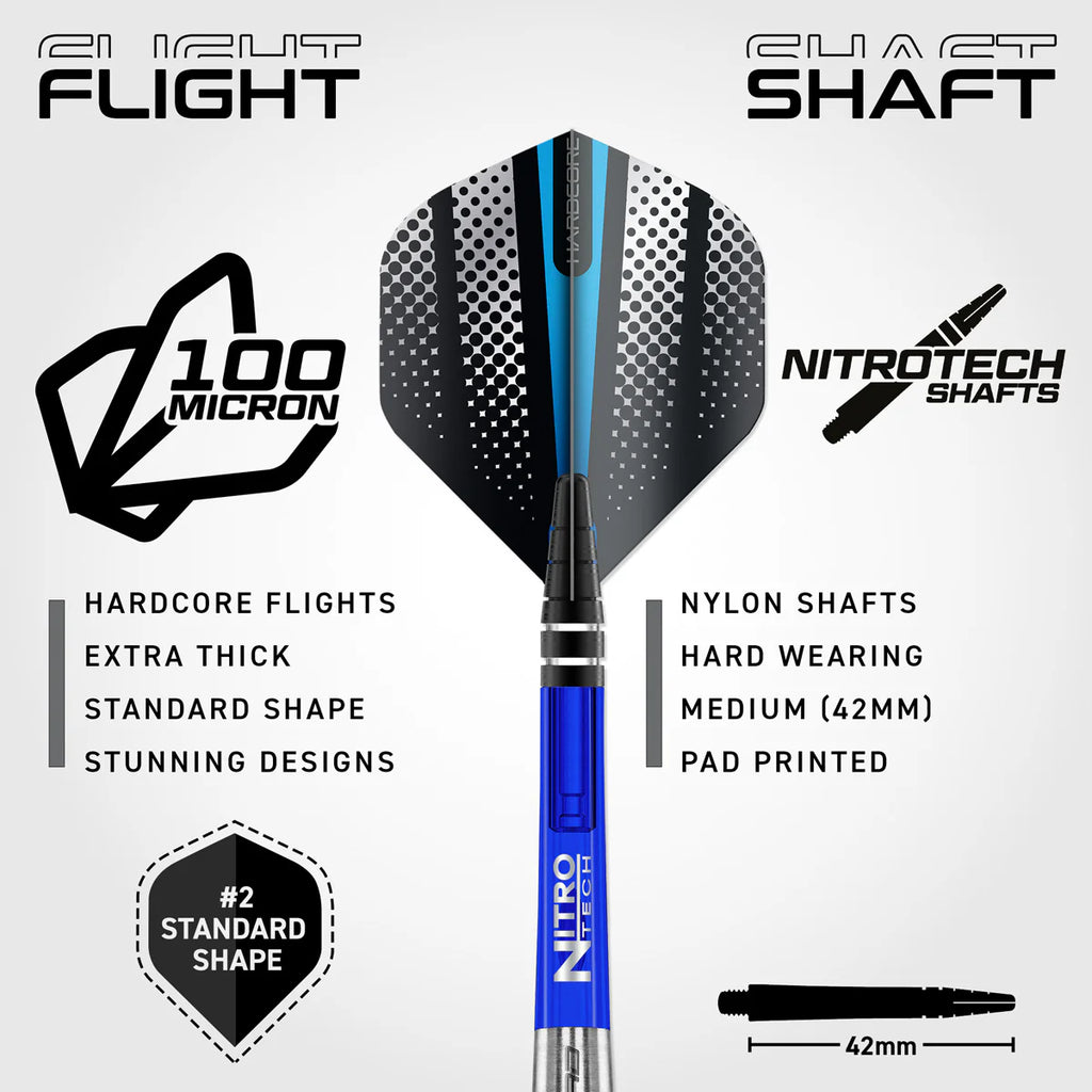 RAZOR EDGE 85% TUNGSTEN STEEL TIP DARTS BY RED DRAGON
