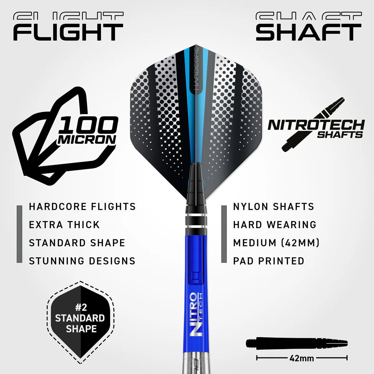 RAZOR EDGE 85% TUNGSTEN STEEL TIP DARTS BY RED DRAGON