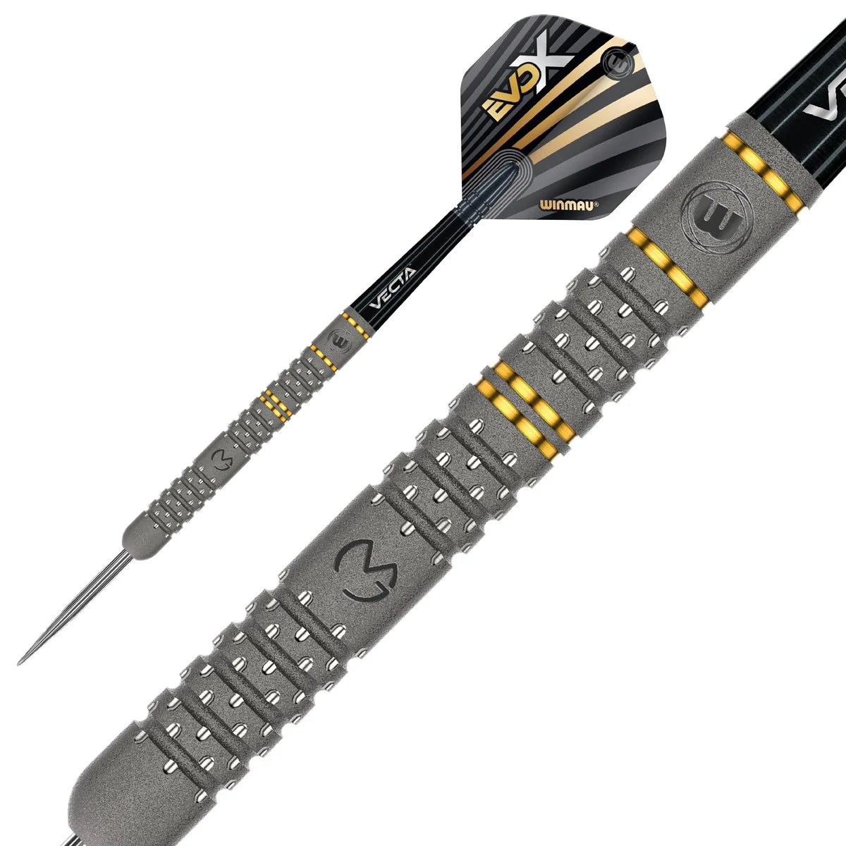 MICHAEL VAN GERWEN MVG EVO X 90% TUNGSTEN STEEL TIP DARTS BY WINMAU