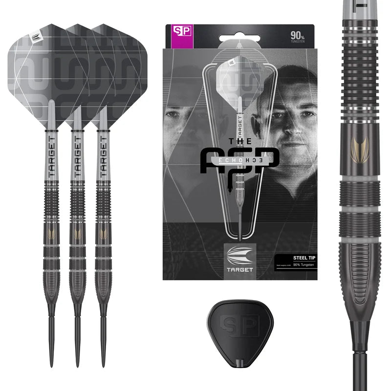 TARGET NATHAN ASPINALL DARTS
STEEL TIP - 90% TUNGSTEN - ECHO