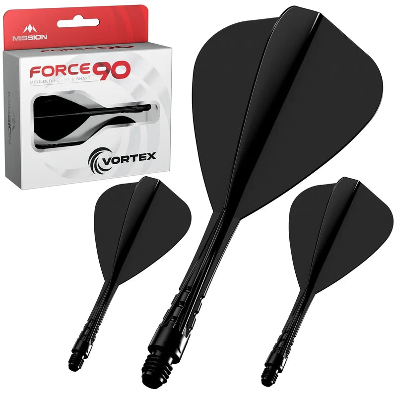 MISSION FORCE 90 VORTEX
MOULDED FLIGHT & SHAFT - KITE