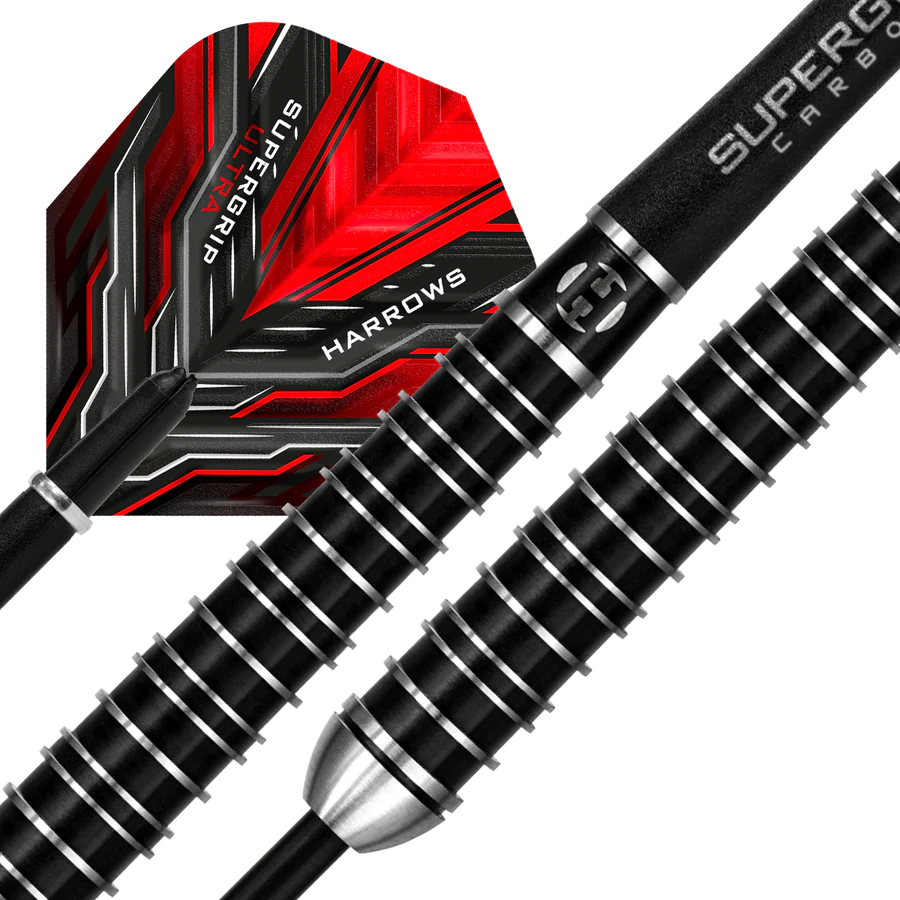Harrows Supergrip Ultra 90% Tungsten Steel Tip Darts