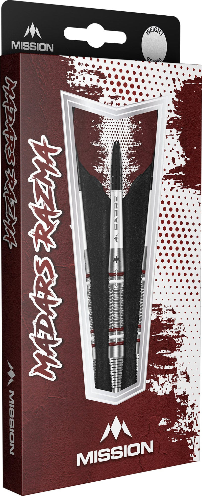 Mission Madars Razma Darts
Steel Tip - 95% Tungsten