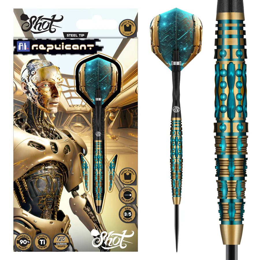 AI Replicant 90% Tungsten Steel Tip Darts by Shot