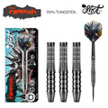 Gnarly Rippah 90% Tungsten Steel Tip Darts by Shot