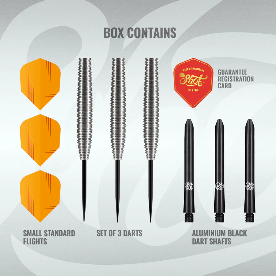 Zen Dojo 80% Tungsten Steel Tip Darts by Shot
