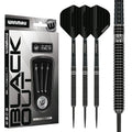 Winmau Blackout 90% Tungsten Steel Tip Darts - Straight Barrel