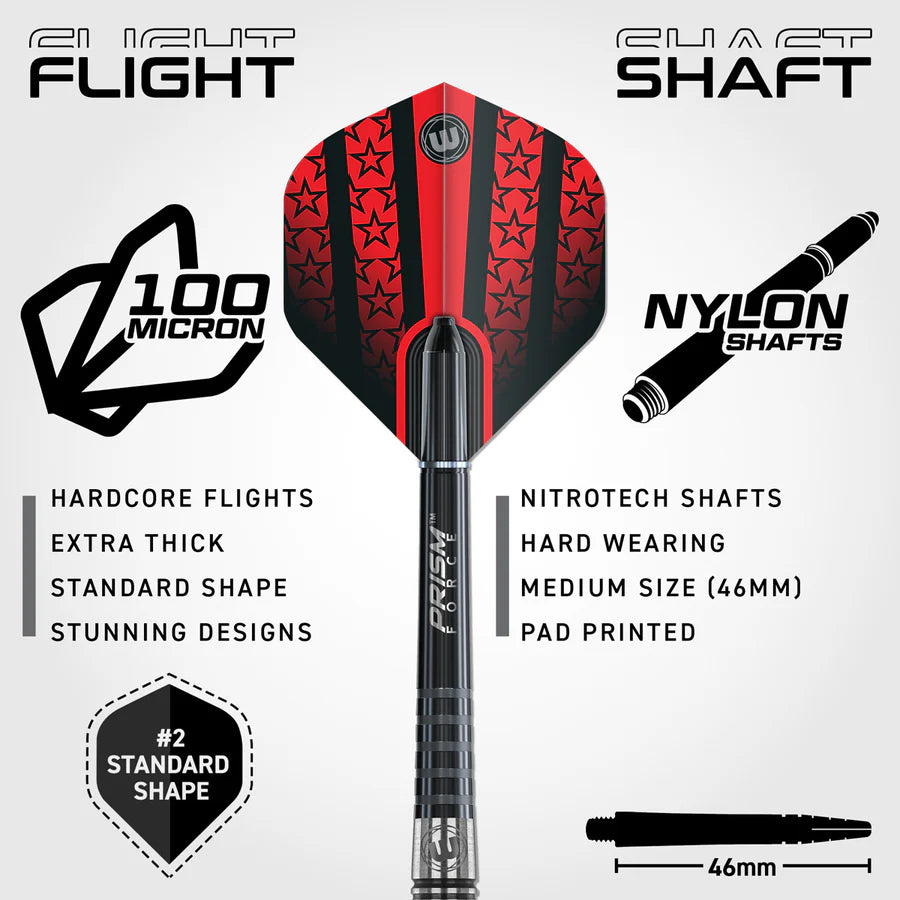 Joe Cullen 90% Tungsten Steel Tip Darts by Winmau
